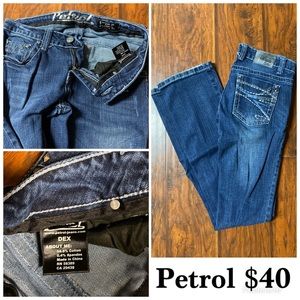 Petrol Bootcut 27x35 Long